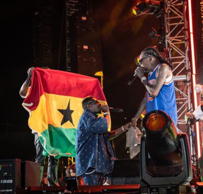 Tizzy Tokyo - Freedom Street - Shatta Wale Greets Vybz Kartel - Ghana Flag